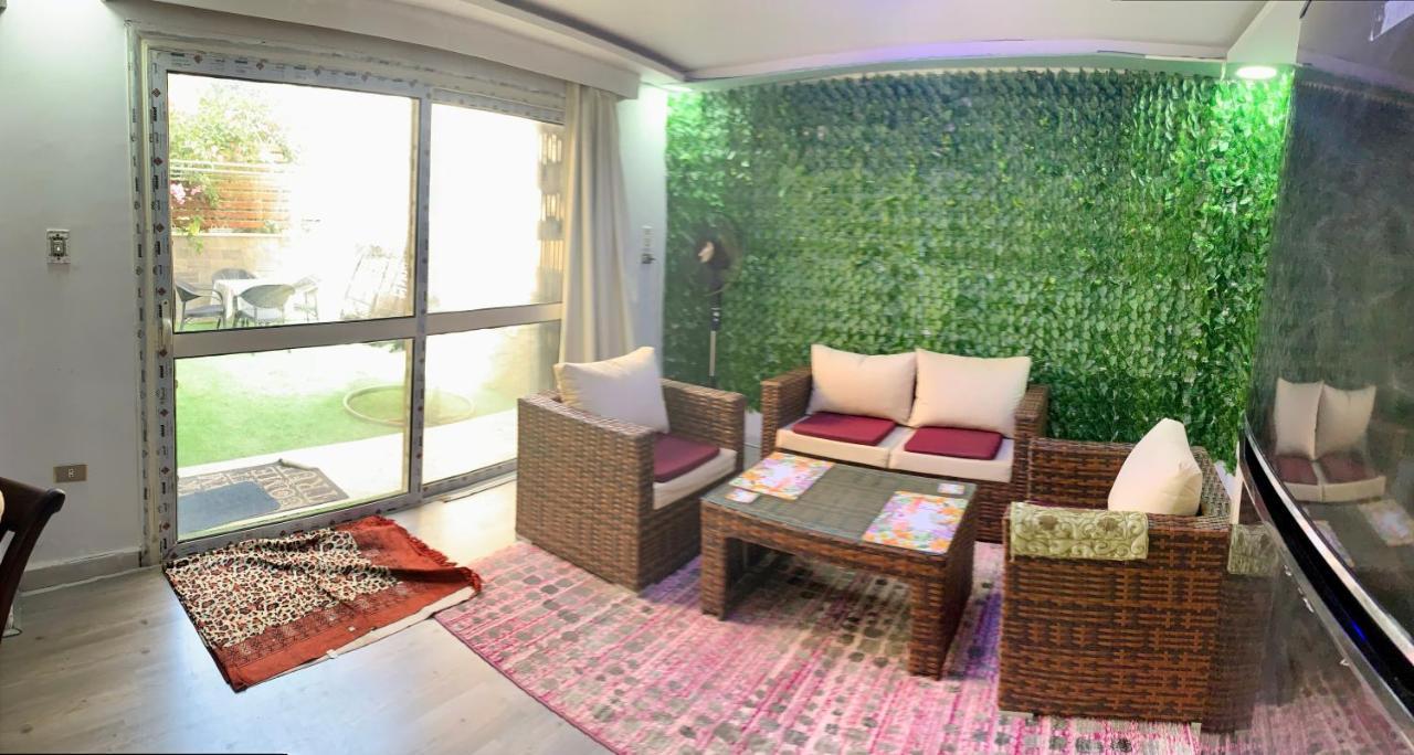 Apartment With A Private Garden In New Kairo Exteriör bild