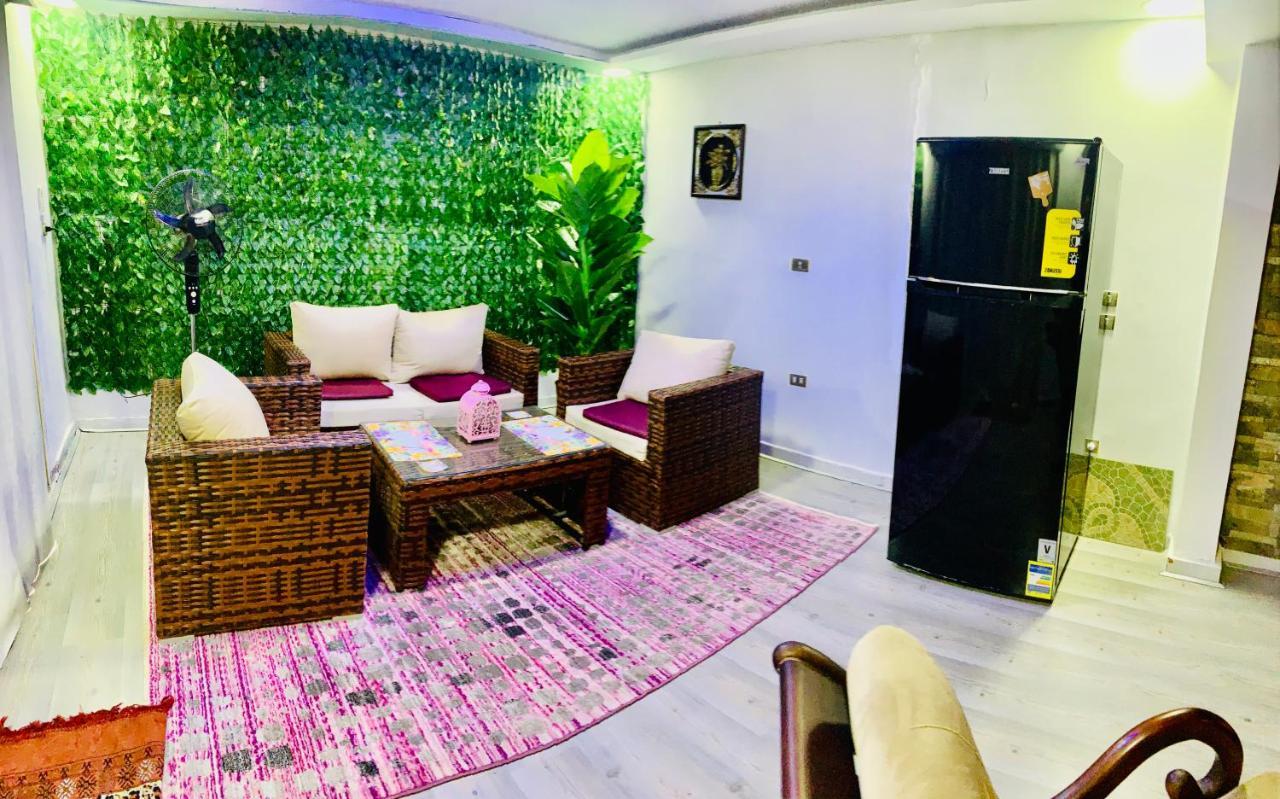 Apartment With A Private Garden In New Kairo Exteriör bild