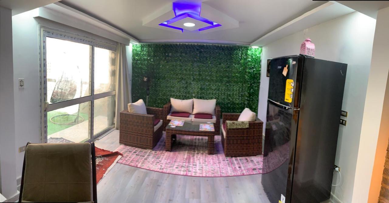 Apartment With A Private Garden In New Kairo Exteriör bild