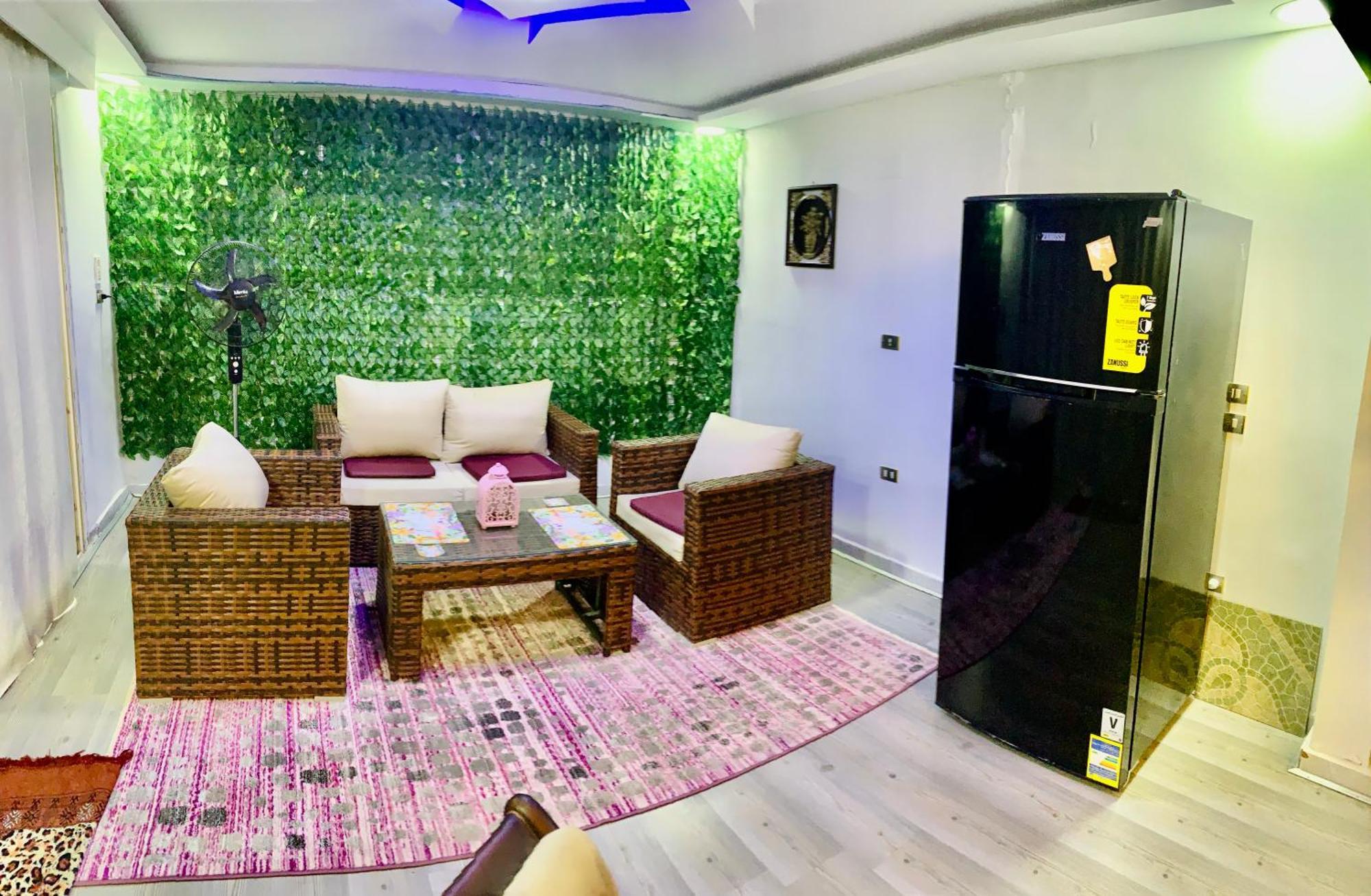 Apartment With A Private Garden In New Kairo Exteriör bild