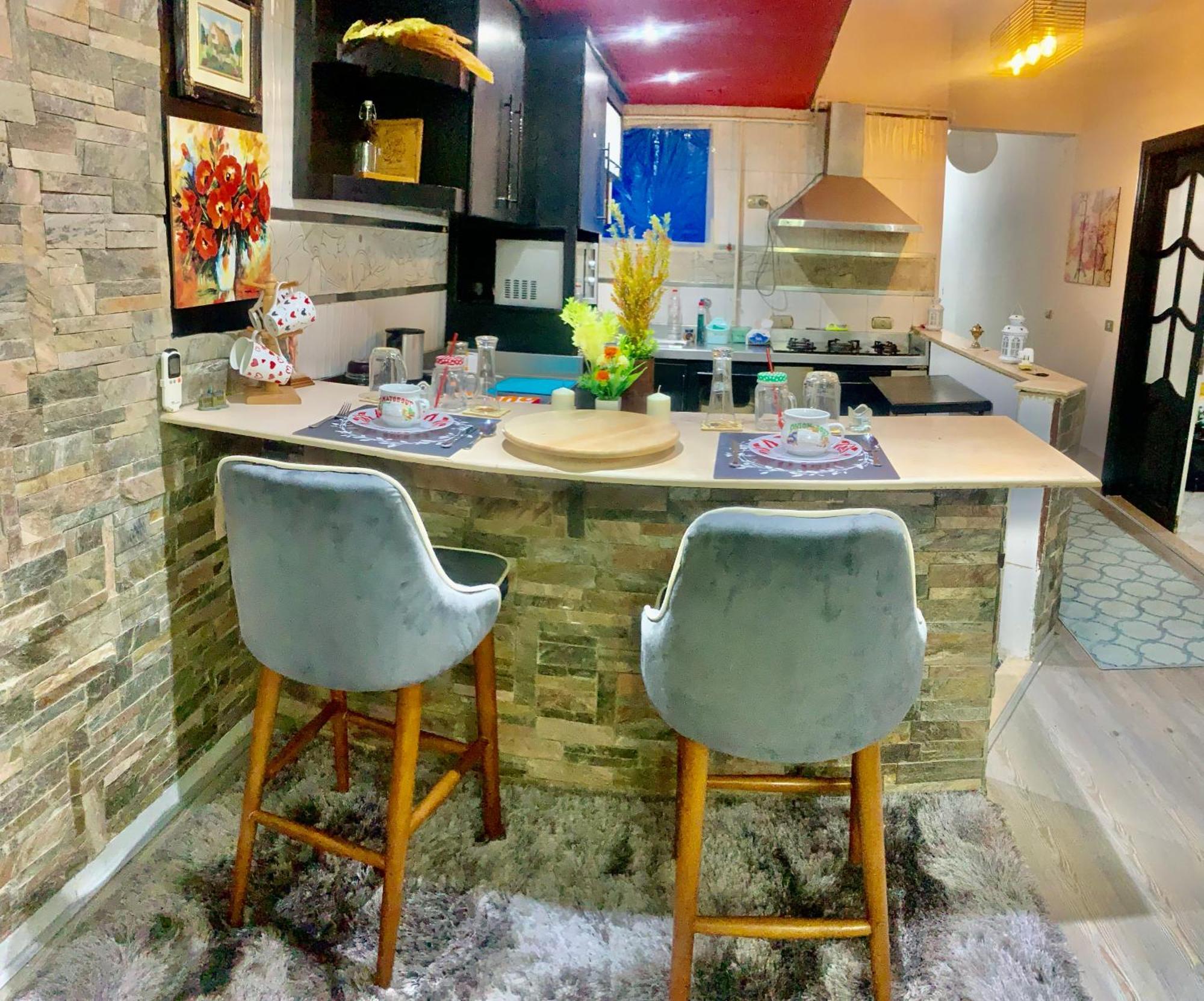 Apartment With A Private Garden In New Kairo Exteriör bild