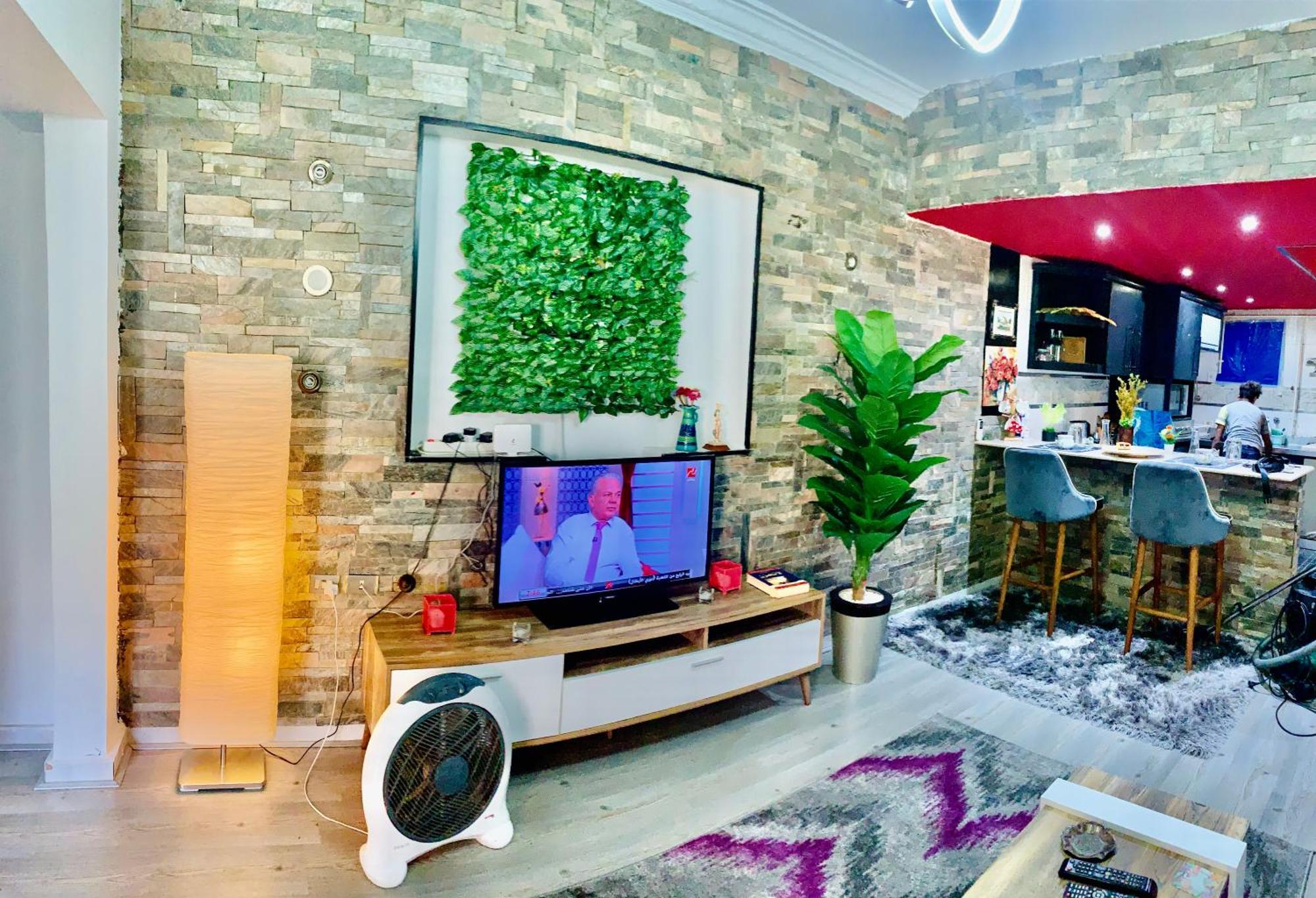 Apartment With A Private Garden In New Kairo Exteriör bild